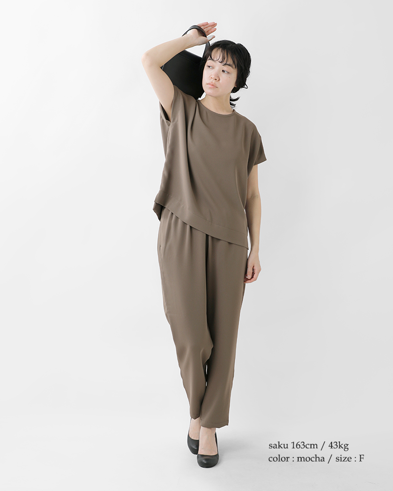 TRAVAIL MANUEL(トラバイユマニュアル)ベネシャンフレンチブラウス3003-same1