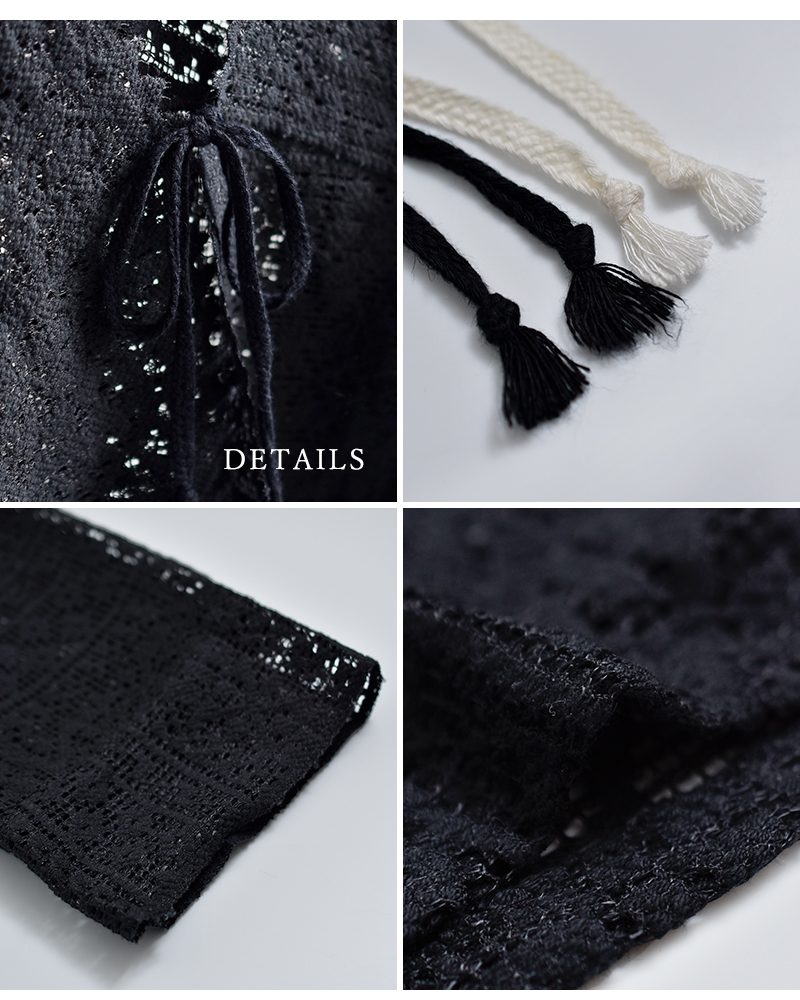 bon vieux temps(ボンビュータン)オーガニックコットンレースシャツ31201