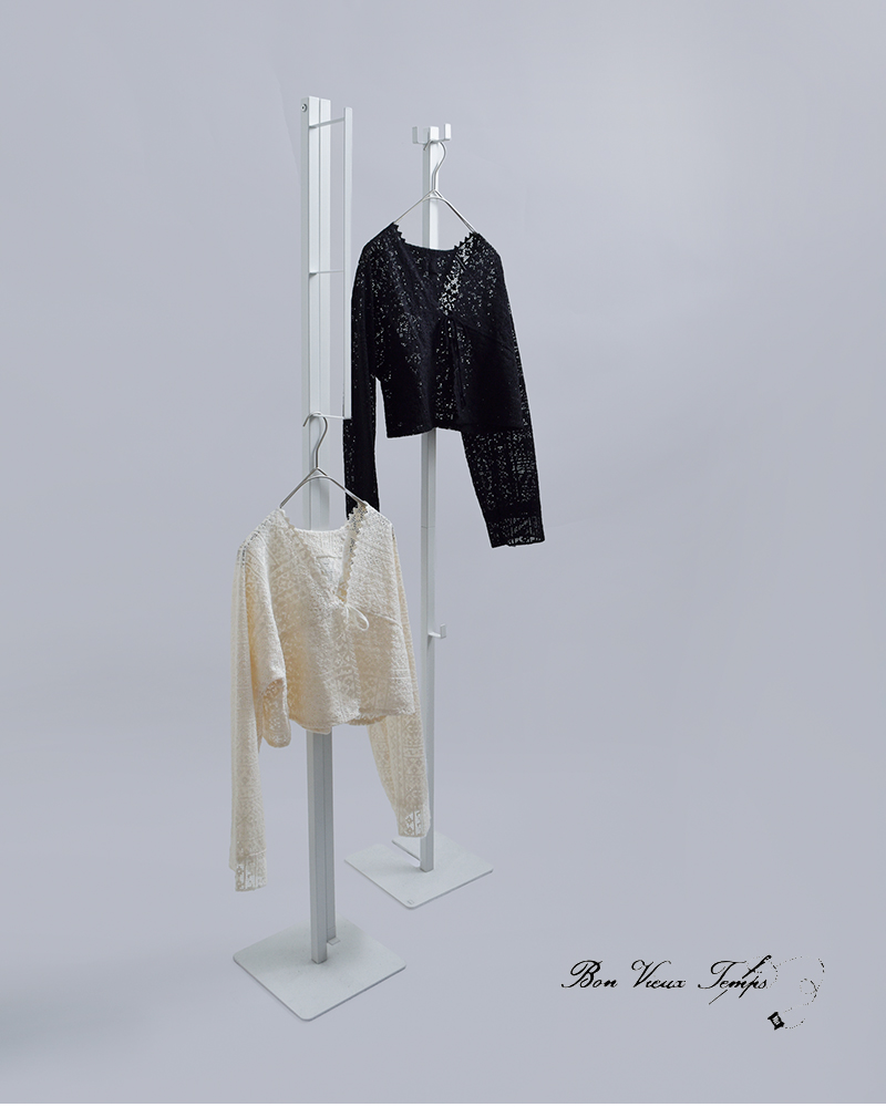 bon vieux temps(ボンビュータン)オーガニックコットンレースシャツ31201