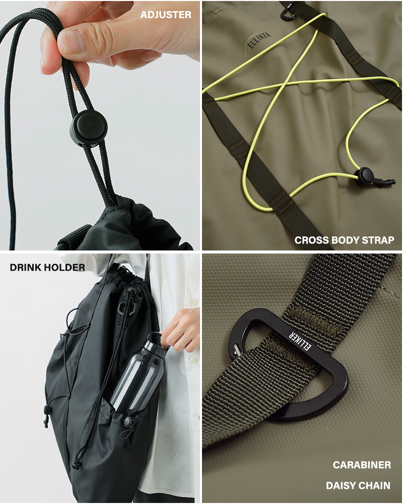 ELLIKER(エリカー)防水トートバッグ18L“Lammer”34028