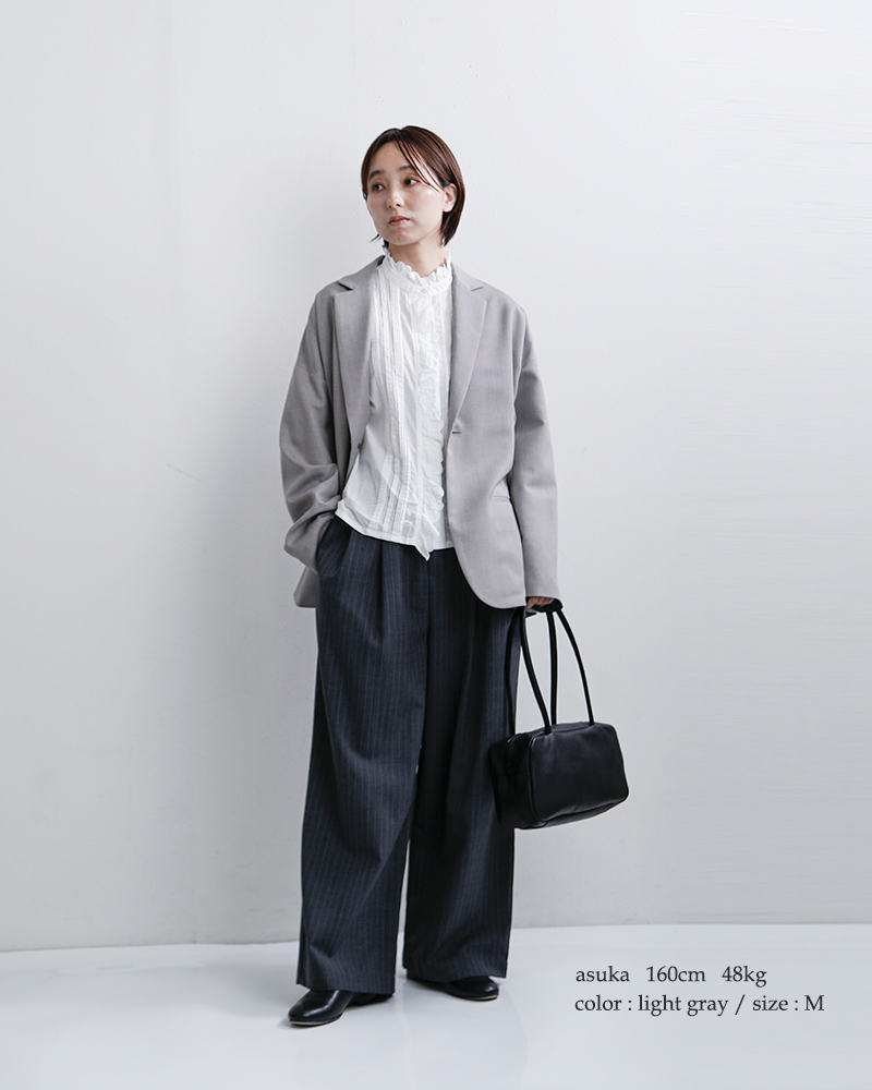 TRAVAIL MANUEL(トラバイユマニュアル)イージーウーステッドジャケット4021