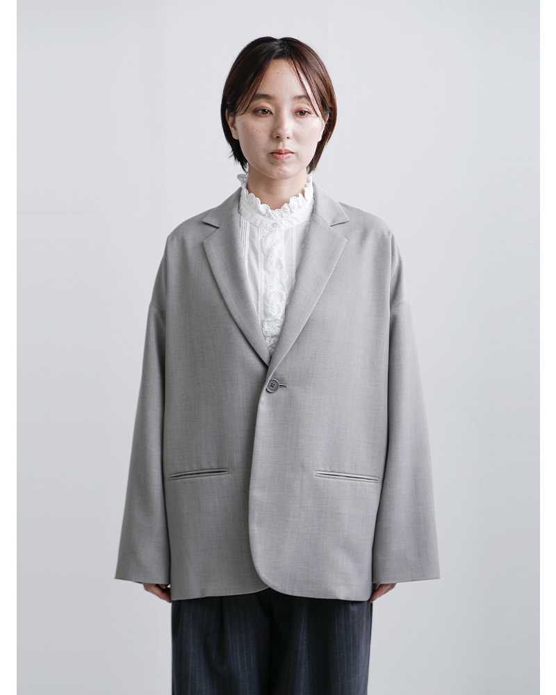 TRAVAIL MANUEL(トラバイユマニュアル)イージーウーステッドジャケット4021