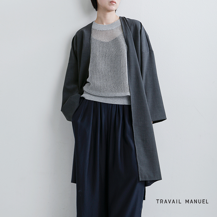 TRAVAIL MANUEL(トラバイユマニュアル)シャドーサッカーライトローブ4022-same1