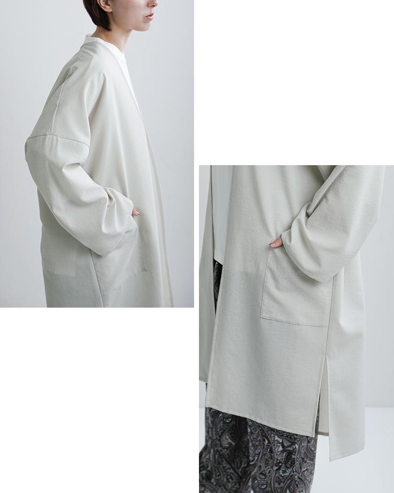 TRAVAIL MANUEL(トラバイユマニュアル)シャドーサッカーライトローブ4022-same1