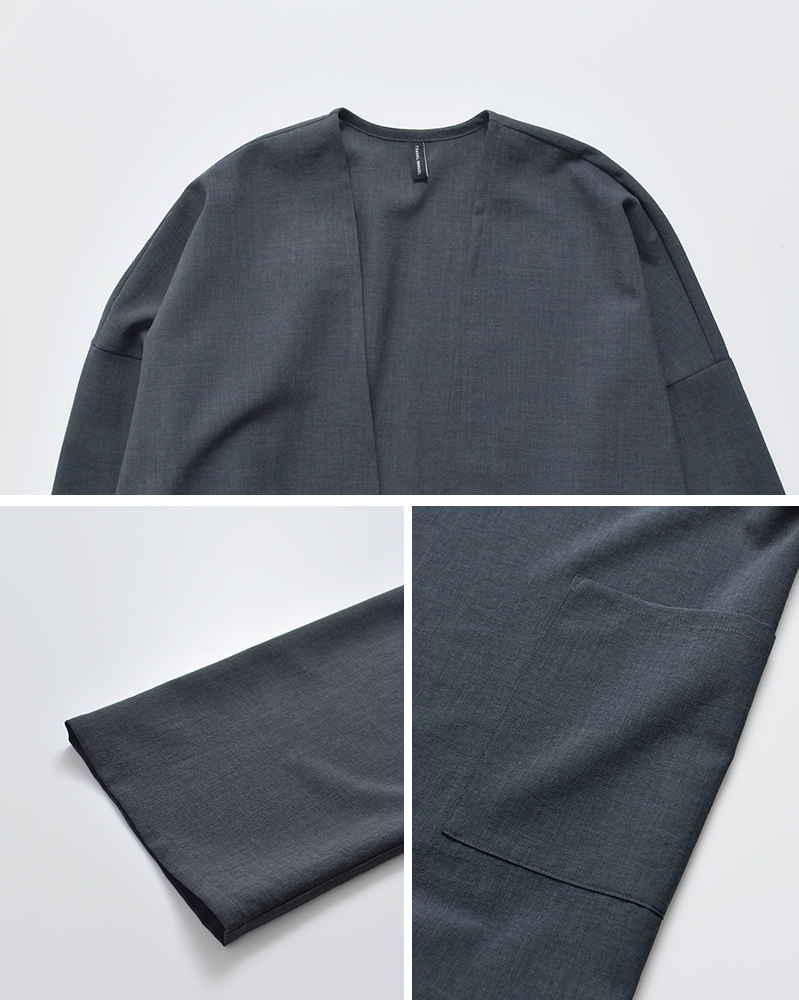 TRAVAIL MANUEL(トラバイユマニュアル)シャドーサッカーライトローブ4022-same1