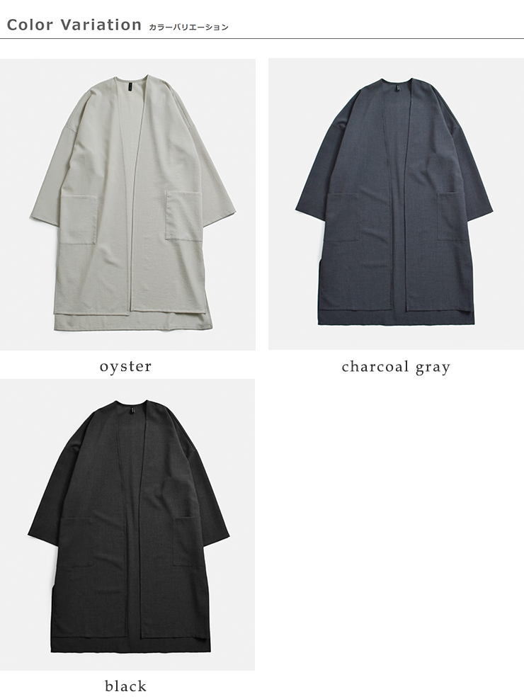 TRAVAIL MANUEL(トラバイユマニュアル)シャドーサッカーライトローブ4022-same1