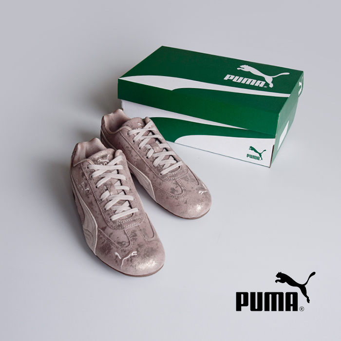 PUMA(プーマ)スピードキャットフェイデッドスニーカーSPEEDCATFADEDCHROMEWNS404899