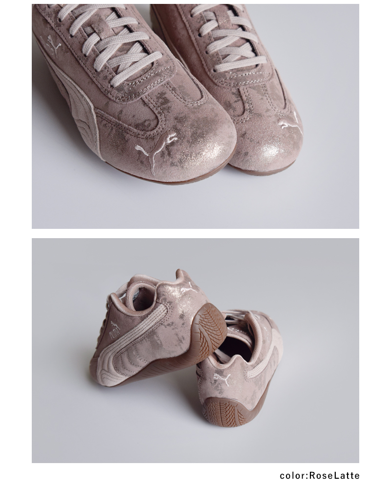 PUMA(プーマ)スピードキャットフェイデッドスニーカーSPEEDCATFADEDCHROMEWNS404899