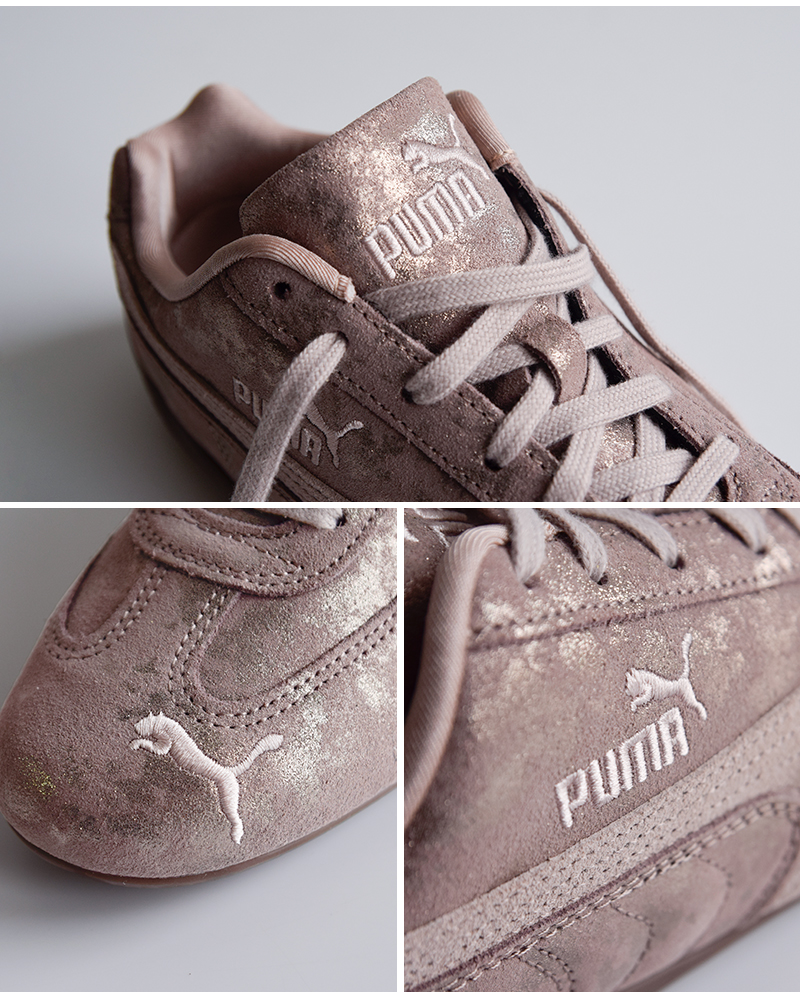 PUMA(プーマ)スピードキャットフェイデッドスニーカーSPEEDCATFADEDCHROMEWNS404899