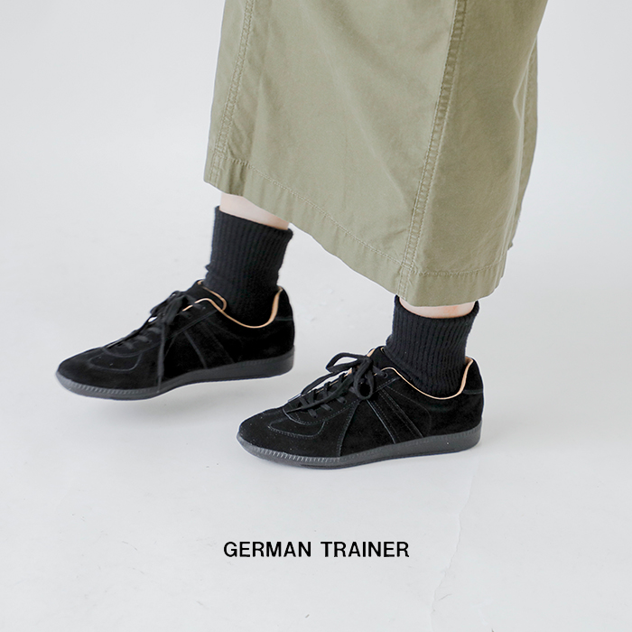 GERMAN TRAINER(ジャーマントレーナー)スエードローカットスニーカー“REPRODUCTEDEDITIONMODEL”42104