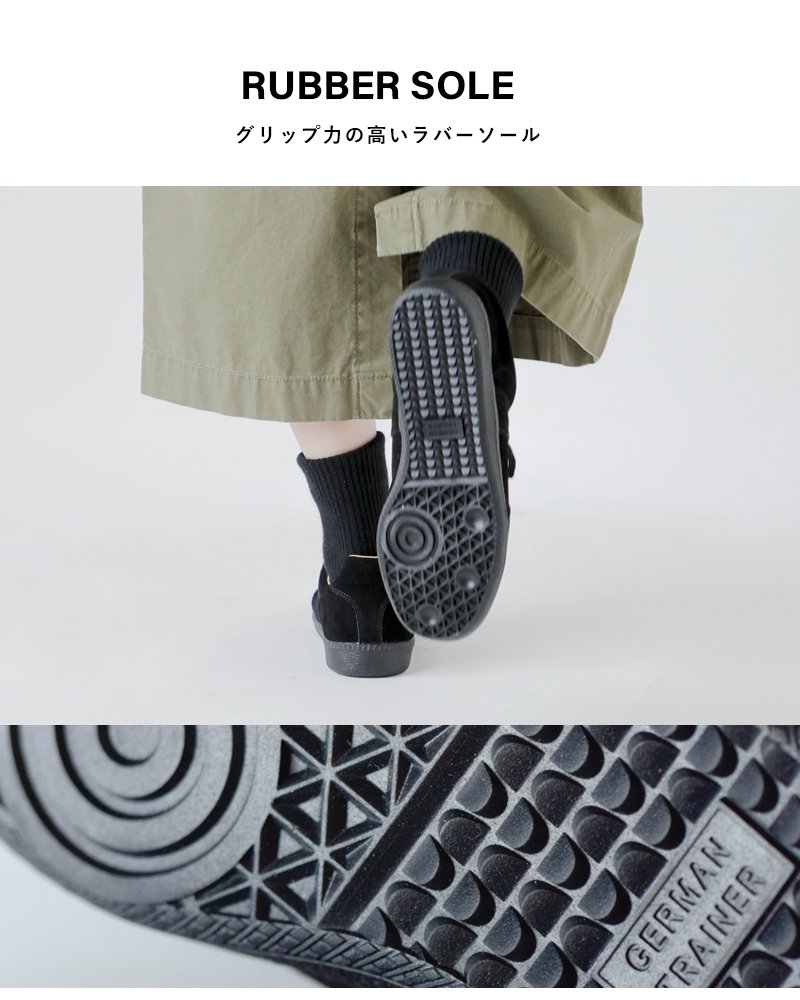 GERMAN TRAINER(ジャーマントレーナー)スエードローカットスニーカー“REPRODUCTEDEDITIONMODEL”42104