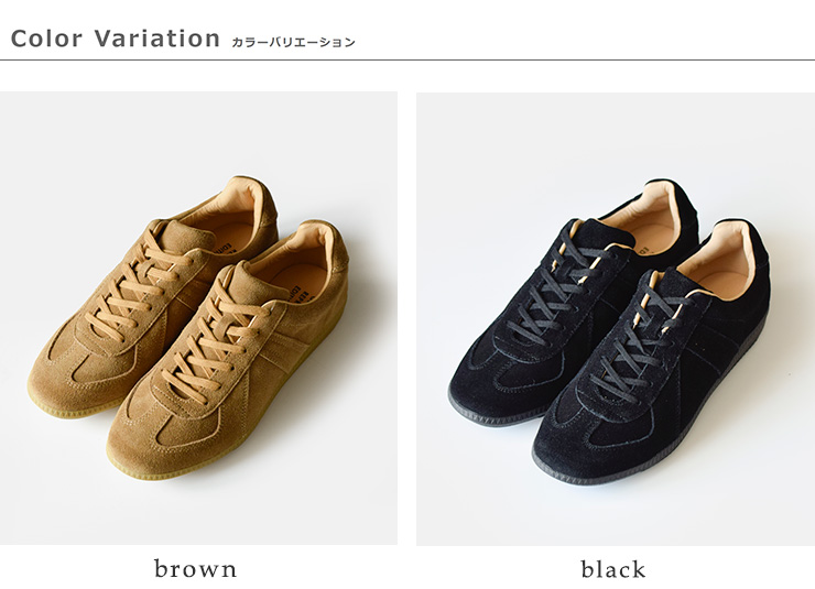 GERMAN TRAINER(ジャーマントレーナー)スエードローカットスニーカー“REPRODUCTEDEDITIONMODEL”42104