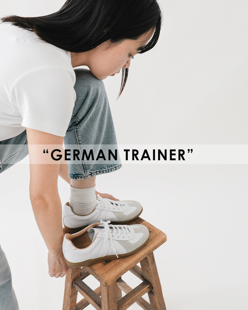 germantrainerジャーマントレーナーアクションレザー×レザーローカットスニーカー“REPRODUCTEDEDITIONMODEL”42500