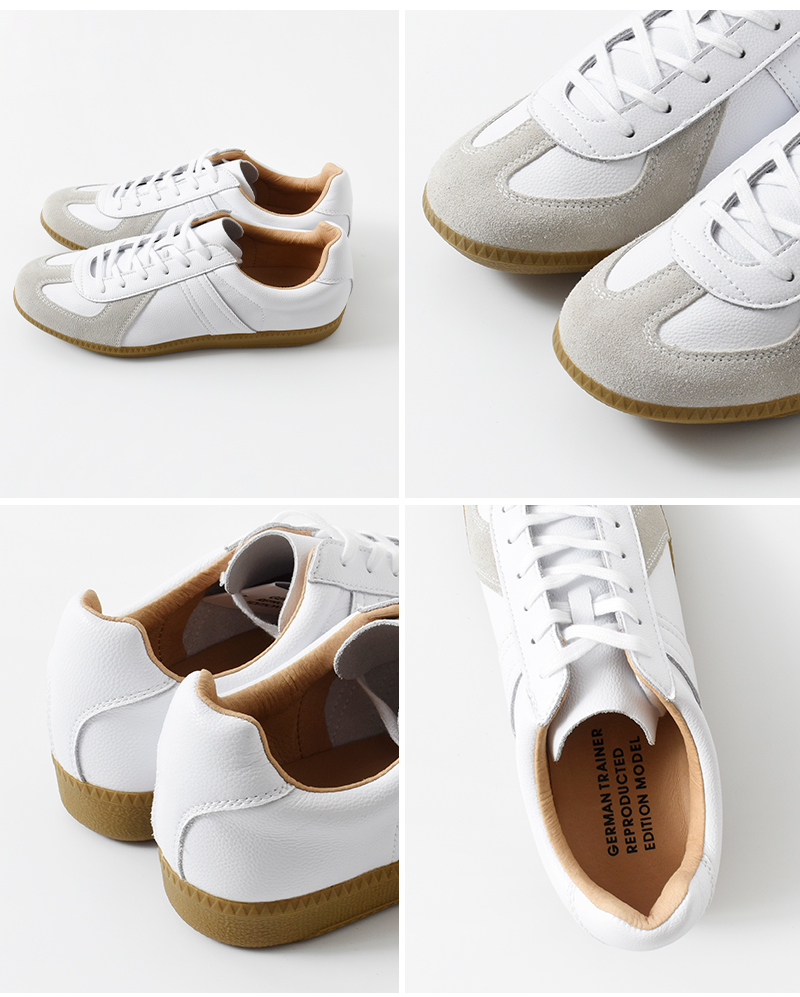 germantrainerジャーマントレーナーアクションレザー×レザーローカットスニーカー“REPRODUCTEDEDITIONMODEL”42500