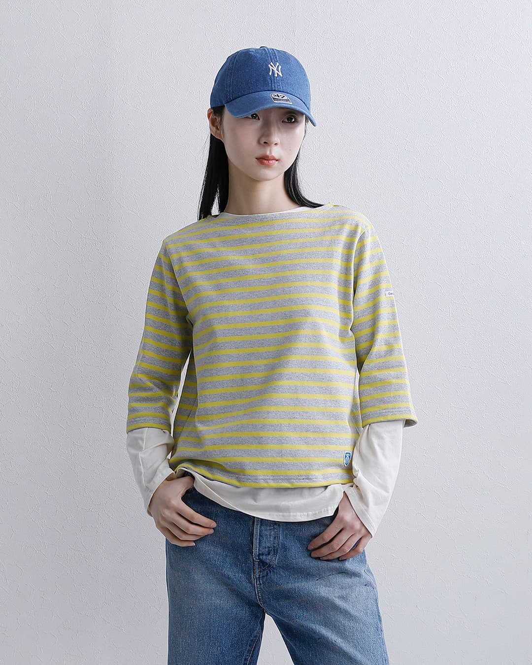 47(フォーティーセブン)クリーンアップ デニム ベースボールキャップ 47a-clp-den