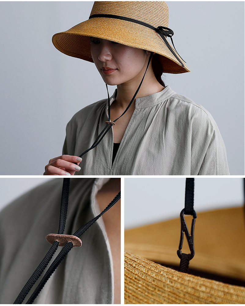 Chapeaugraphy(シャポーグラフィー)ペーパーブレードキャペリンハット50127