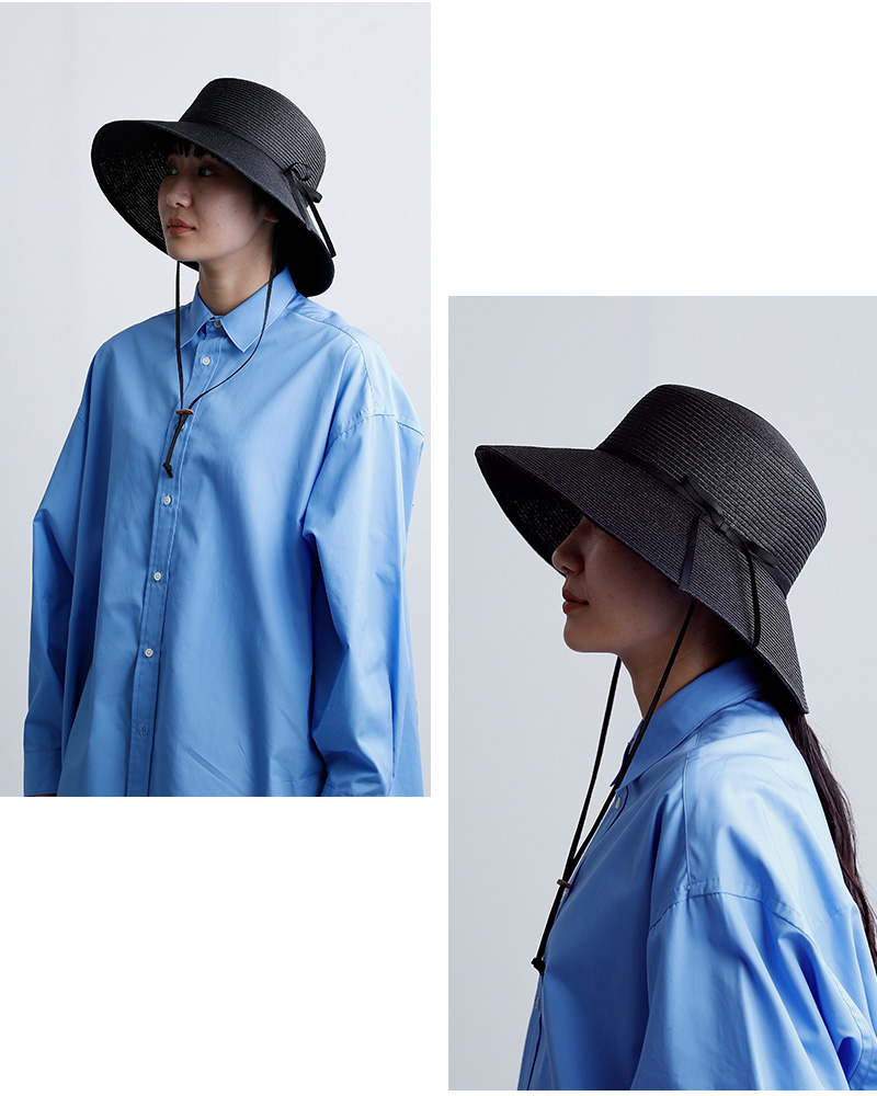 Chapeaugraphy(シャポーグラフィー)ペーパーブレードキャペリンハット50127