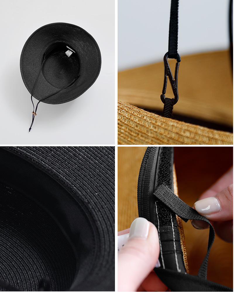 Chapeaugraphy(シャポーグラフィー)ペーパーブレードキャペリンハット50127