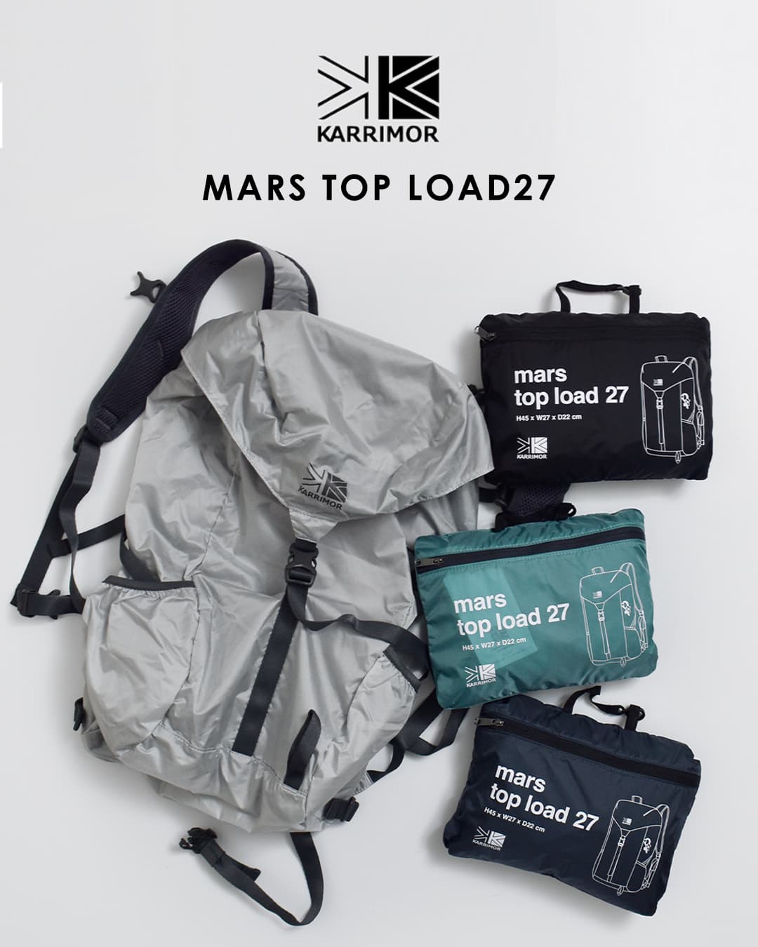 KARRIMOR(カリマー)マース トップロード 27L リュックサック mars top load27 501272