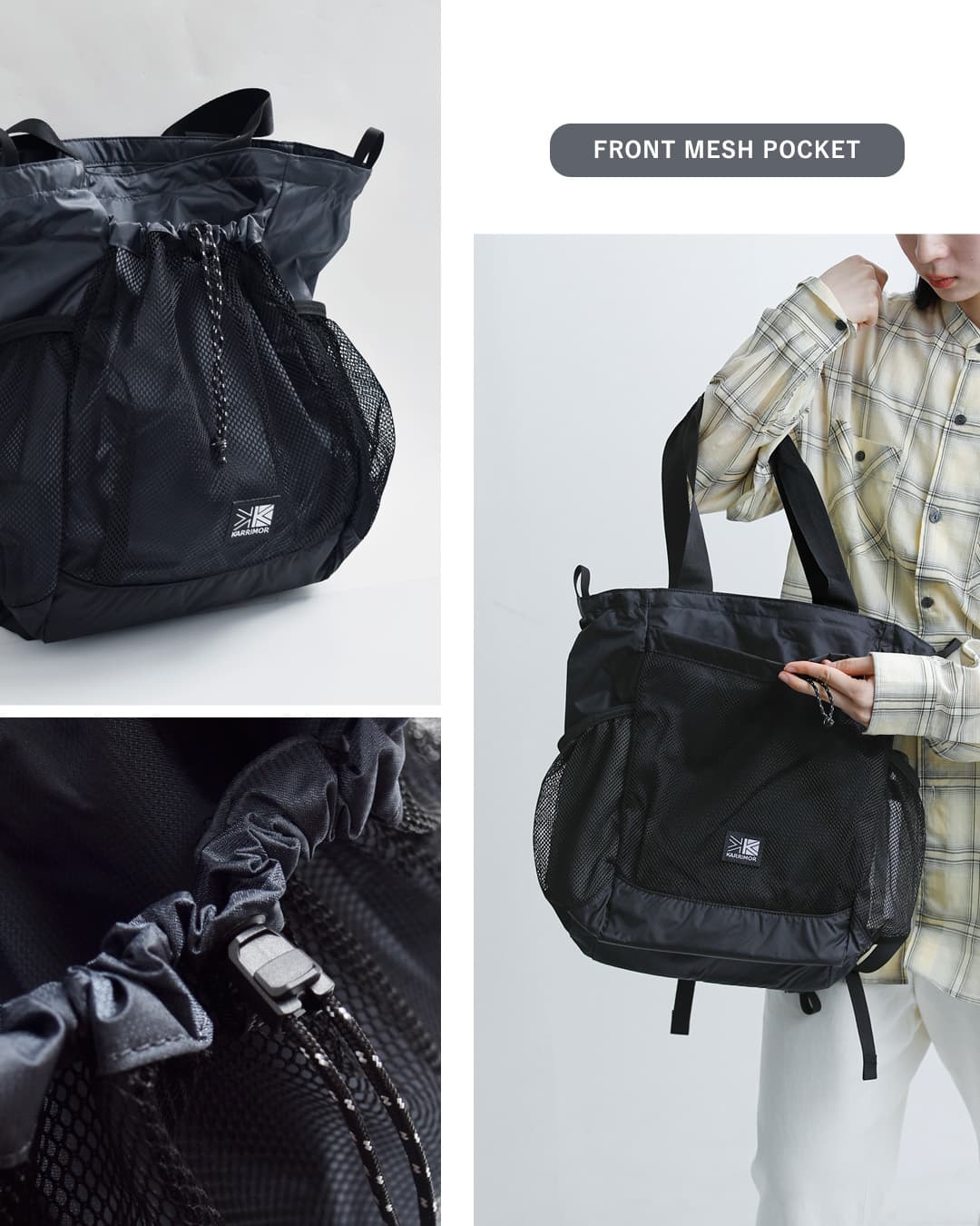 KARRIMOR(カリマー)2way グラブ トートパック 20L grab tote pack 501276