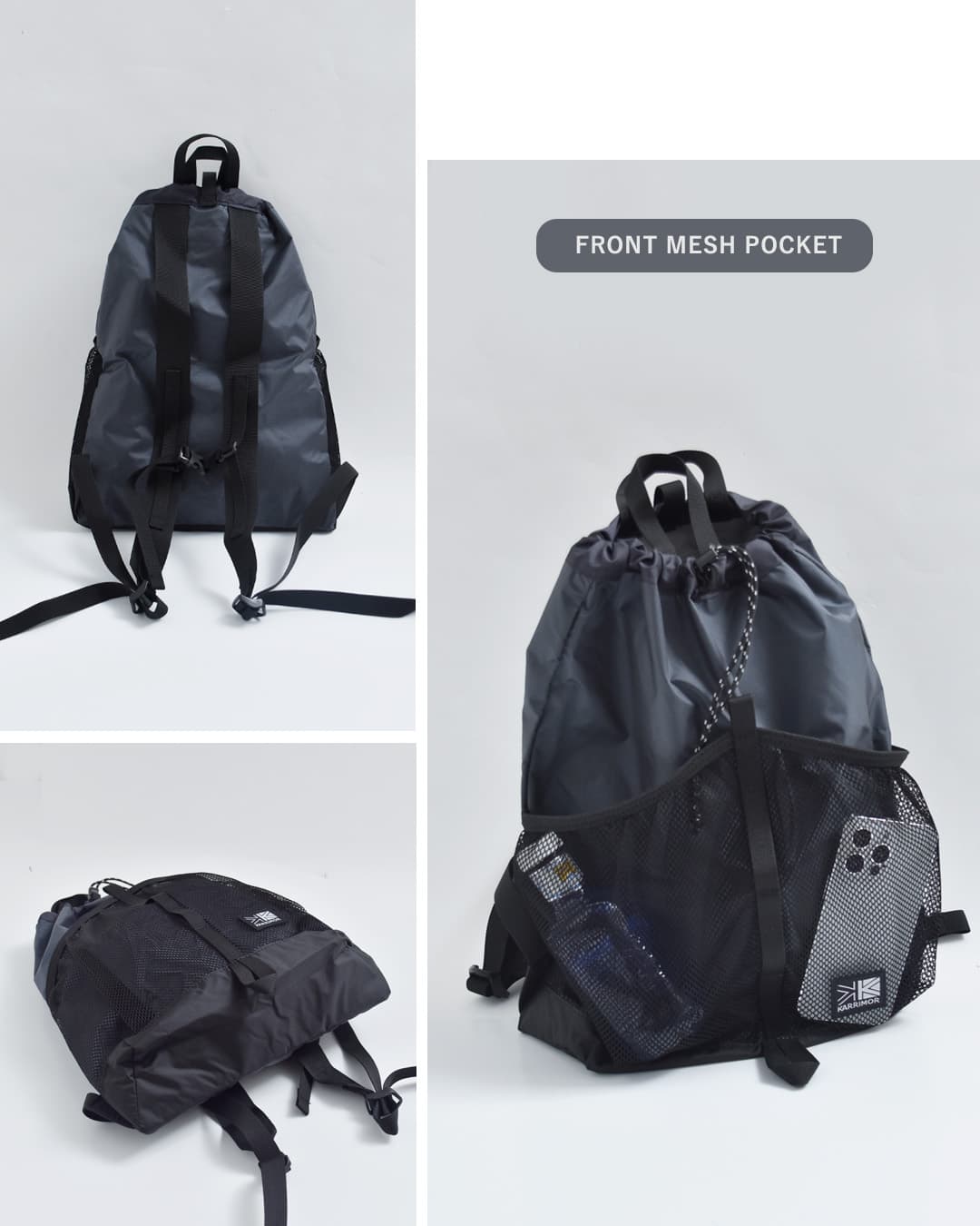KARRIMOR(カリマー)グラブ ナップサック ミニ 10L grab knapsack mini 501278