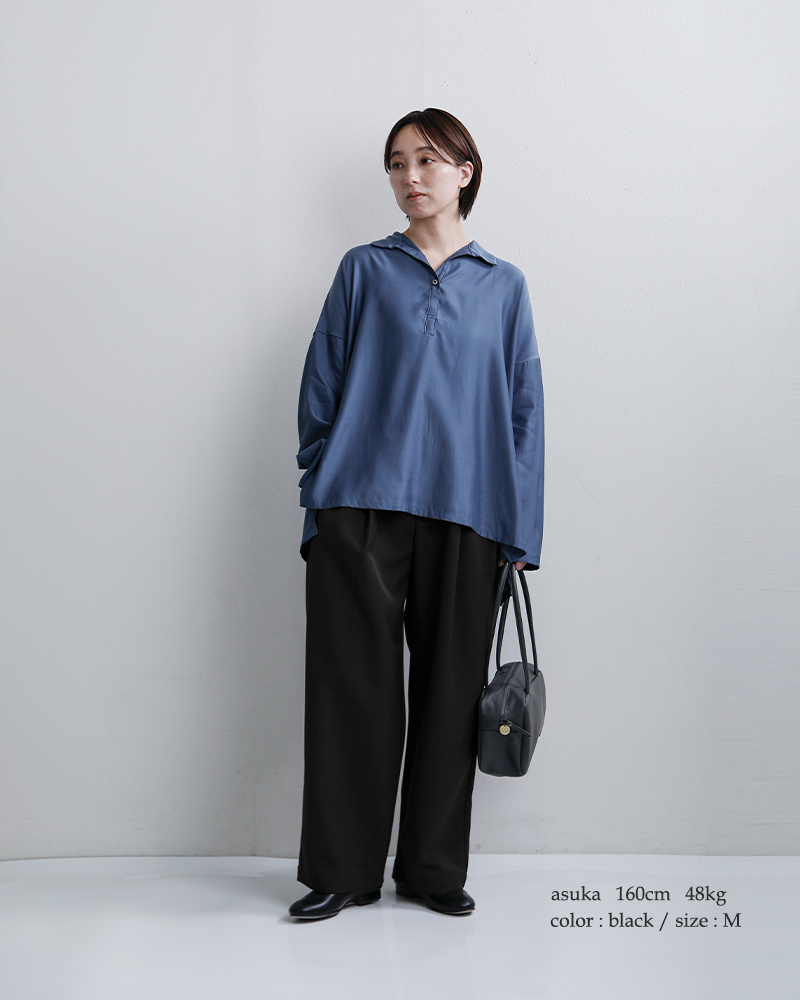 TRAVAIL MANUEL(トラバイユマニュアル)イージーウーステッドプランパンツ5104