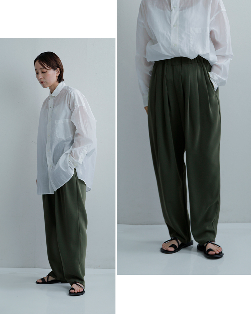 TRAVAIL MANUEL(トラバイユマニュアル)ベネシャン4タックジョッパーズパンツ5106