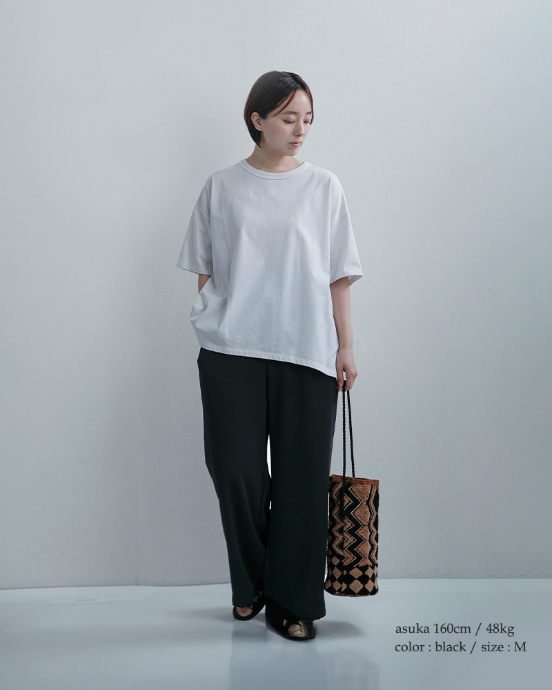 TRAVAIL MANUEL(トラバイユマニュアル)ベネシャンワイドフレアパンツ5107