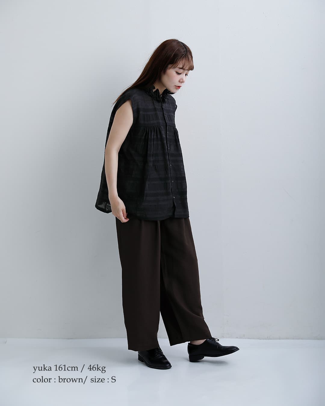 TRAVAIL MANUELヴィンテージツイル コクーン パンツ 5114