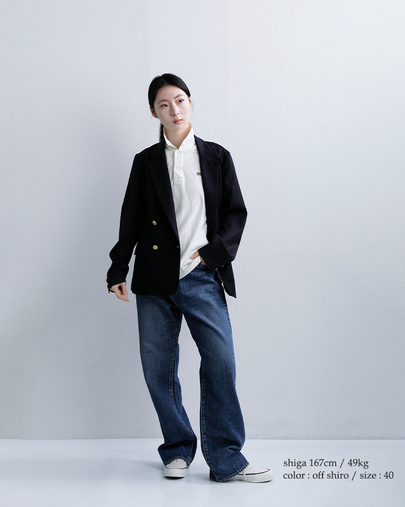 SCYE BASICS(サイベーシックス)コットンピケポロシャツCottonPiquePoloShirt5226-21702