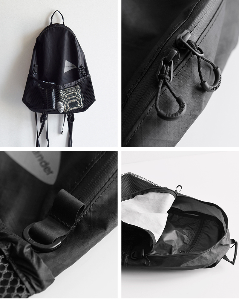 and wander(アンドワンダー)エコパック20Lデイパック“ECOPAK20Ldaypack”574-3975004
