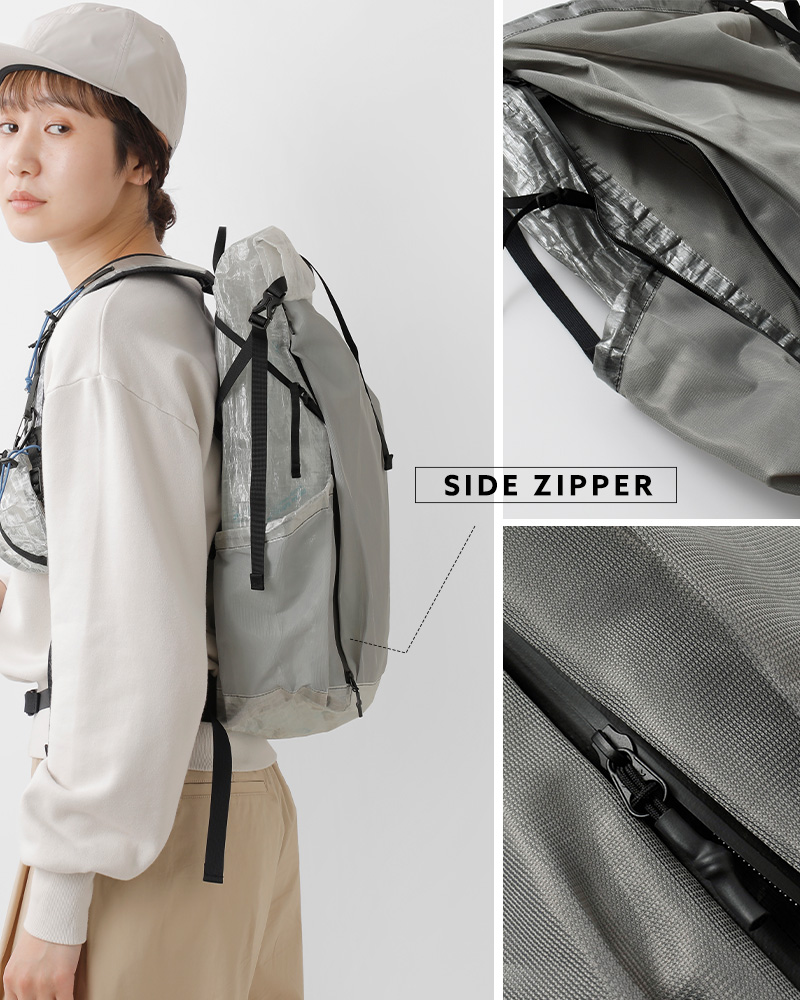 and wander(アンドワンダー)ダイニーマ軽量バックパック“ULbackpackwithDyneema(R)”574-4975196