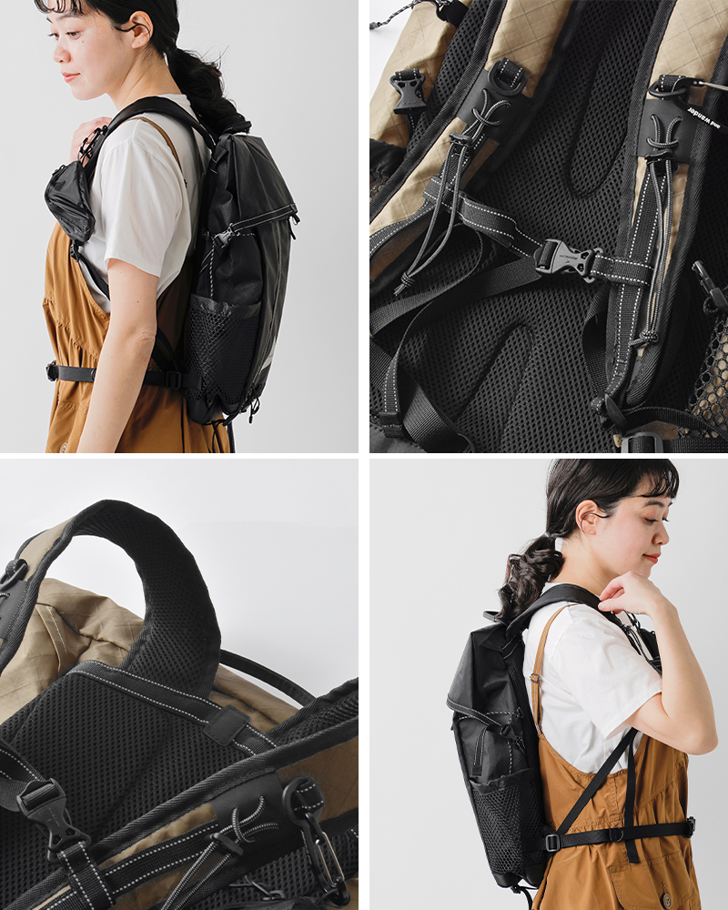 and wander(アンドワンダー)エコパック18Lバックパック“ECOPAK18Lbackpack”574-5975203