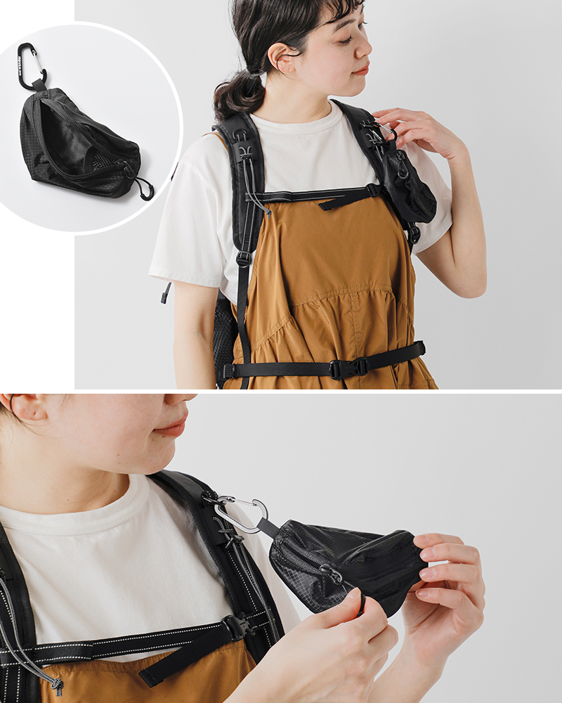 and wander(アンドワンダー)エコパック18Lバックパック“ECOPAK18Lbackpack”574-5975203