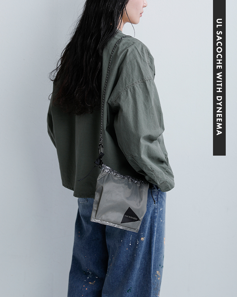 and wander(アンドワンダー)ダイニーマサコッシュULsacochewithDyneema574-5975209