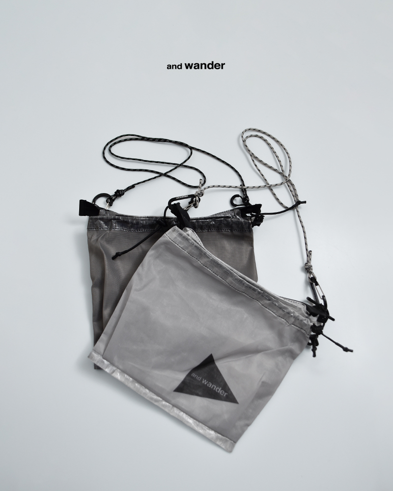 and wander(アンドワンダー)ダイニーマサコッシュULsacochewithDyneema574-5975209
