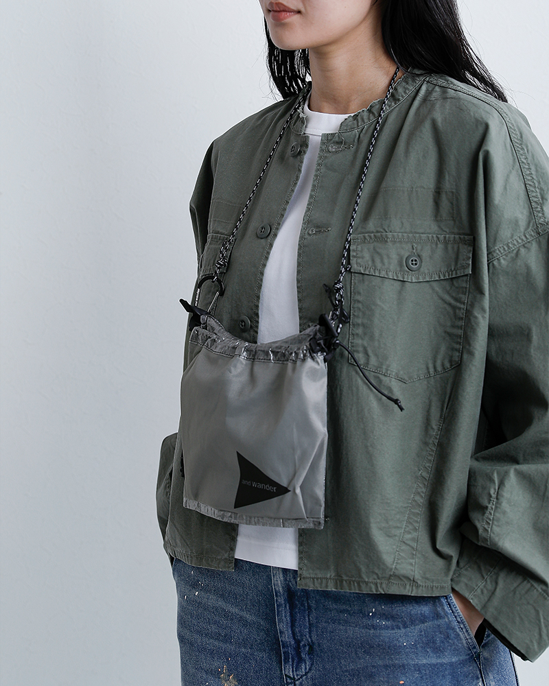 and wander(アンドワンダー)ダイニーマサコッシュULsacochewithDyneema574-5975209