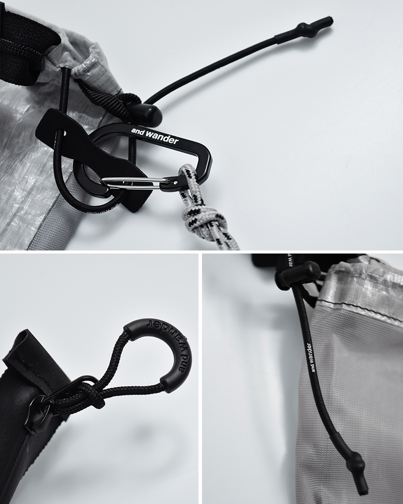 and wander(アンドワンダー)ダイニーマサコッシュULsacochewithDyneema574-5975209