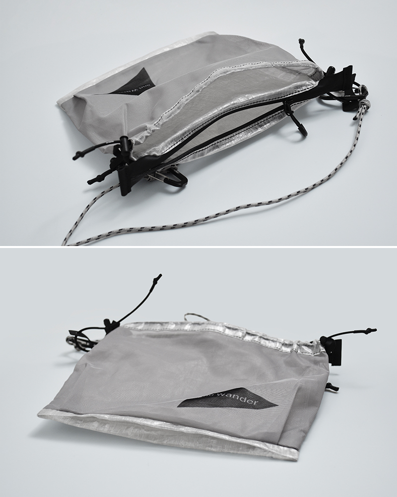 and wander(アンドワンダー)ダイニーマサコッシュULsacochewithDyneema574-5975209