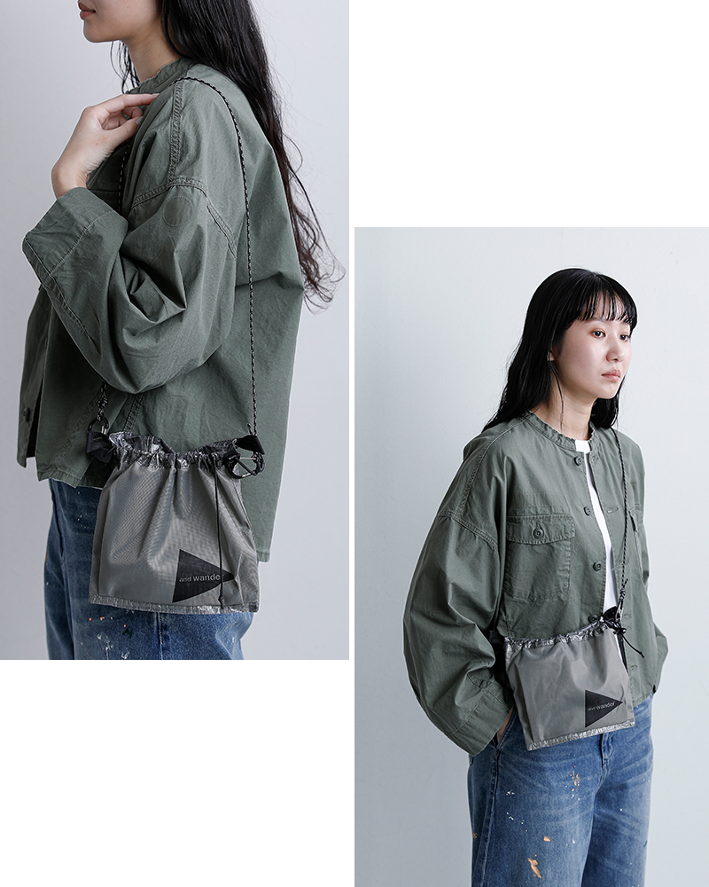 and wander(アンドワンダー)ダイニーマサコッシュULsacochewithDyneema574-5975209