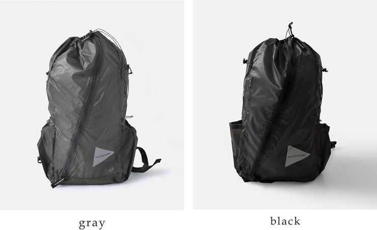 and wanderシル デイパック sil daypack 574-5975211