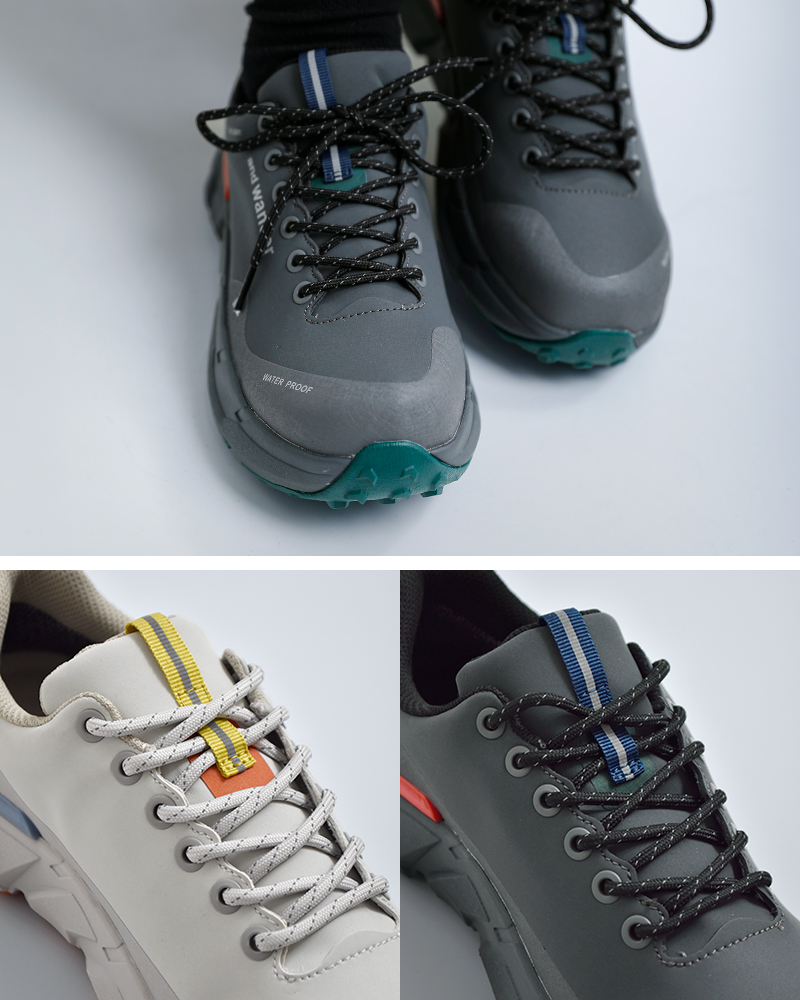 and wander(アンドワンダー)ウォータープルーフローカットトレッキングシューズwaterprooftrekshoeslow574-5978145