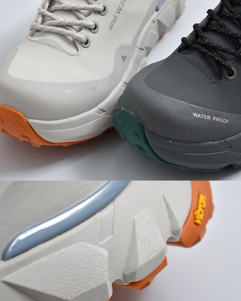 and wander(アンドワンダー)ウォータープルーフローカットトレッキングシューズwaterprooftrekshoeslow574-5978145