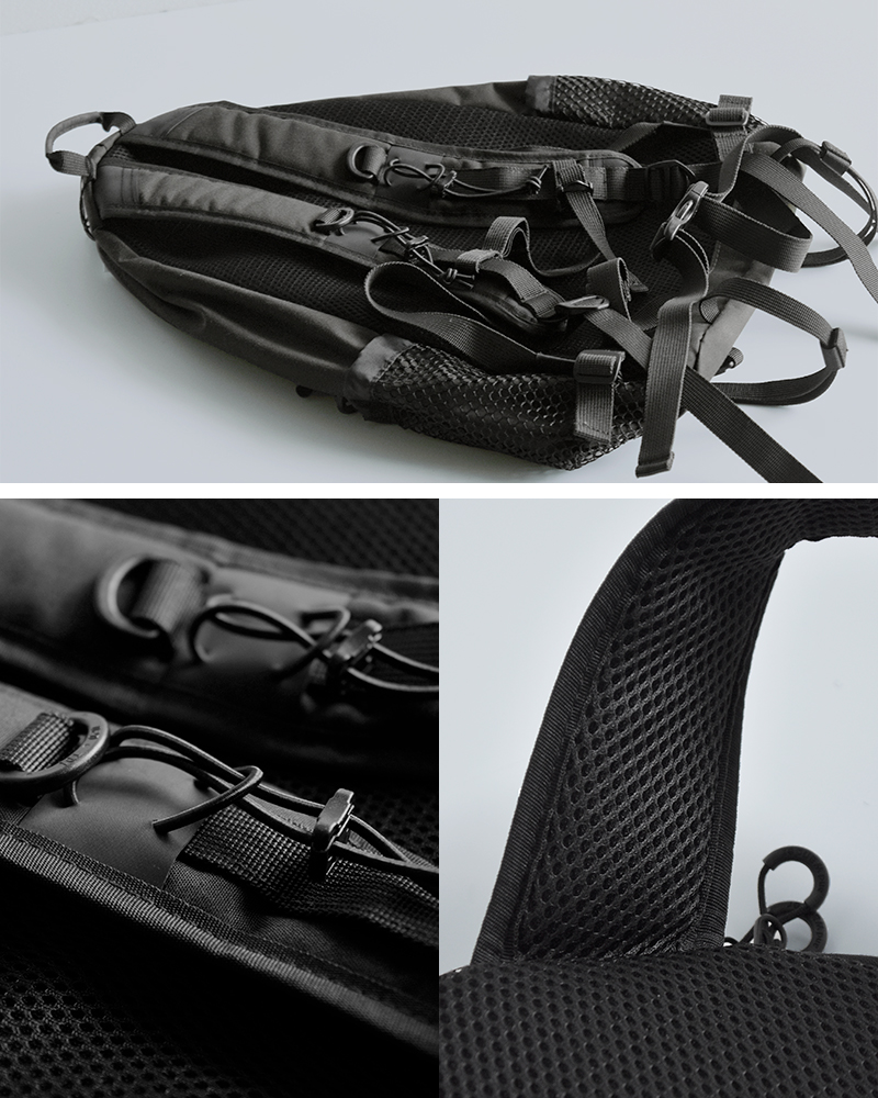 and wander(アンドワンダー)PE/CO20LデイパックPE/CO20Ldaypack574-5985223