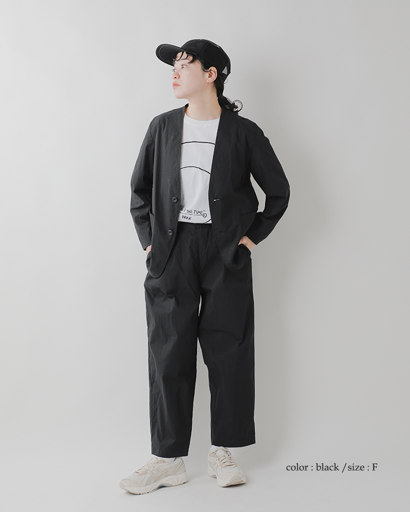 and wander(アンドワンダー)撥水6パネルキャップ“PE/COcap”574-5986245