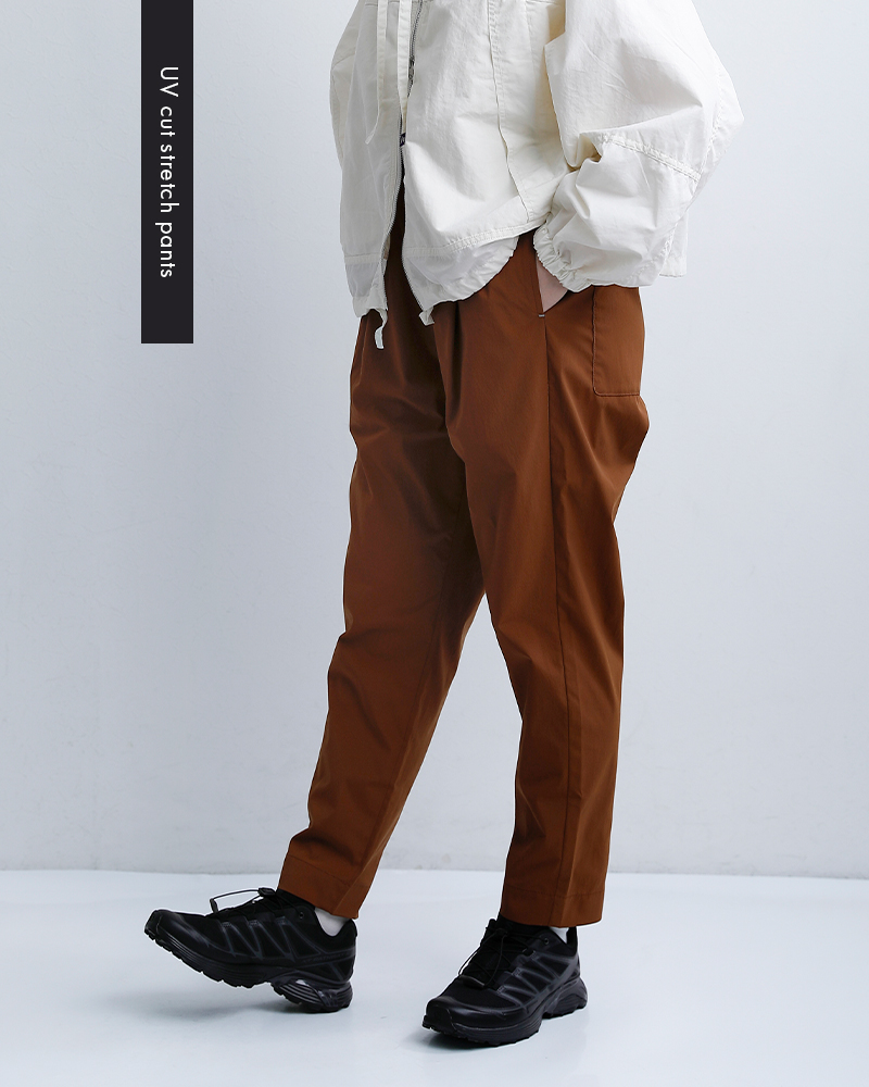 and wander速乾 UVカット ストレッチ パンツ UV cut stretch pants 574-6182069