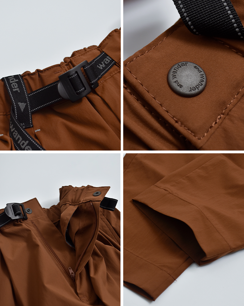 and wander速乾 UVカット ストレッチ パンツ UV cut stretch pants 574-6182069