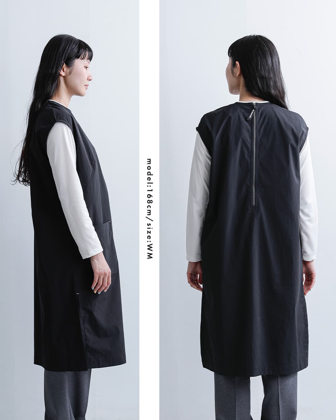 and wanderUVカット ストレッチ ドレス UV cut stretch SS dress 574-6183071