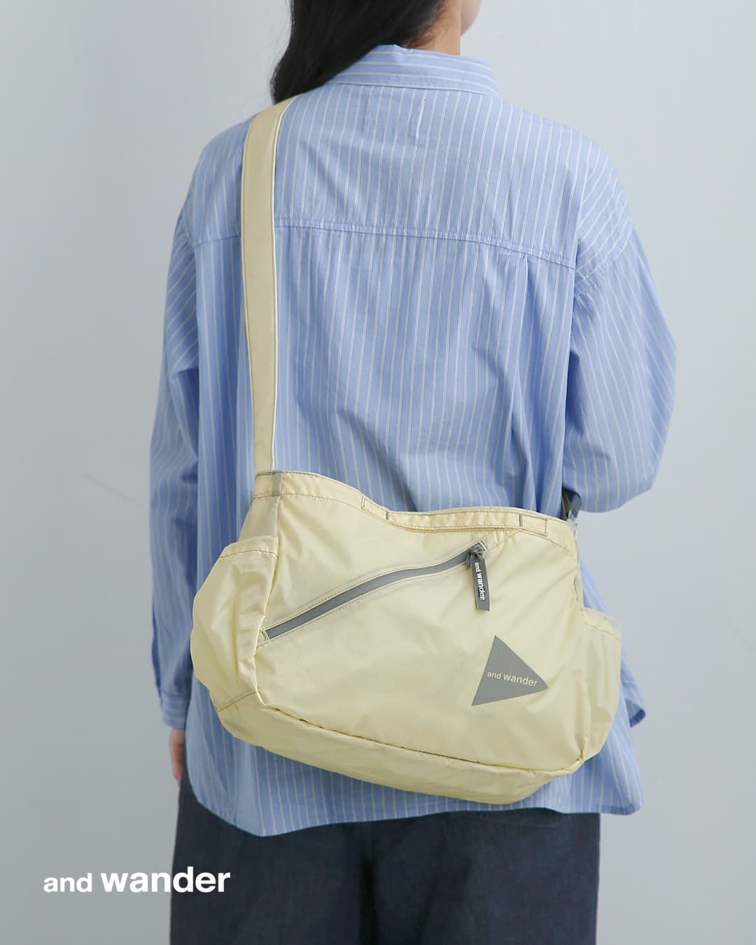 and wanderシル ショルダーバッグ sil shoulder bag 574-6985133