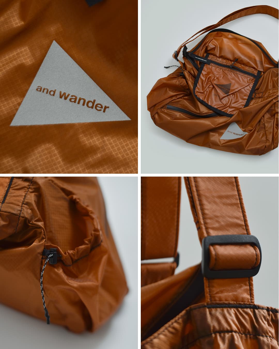 and wanderシル ショルダーバッグ sil shoulder bag 574-6985133